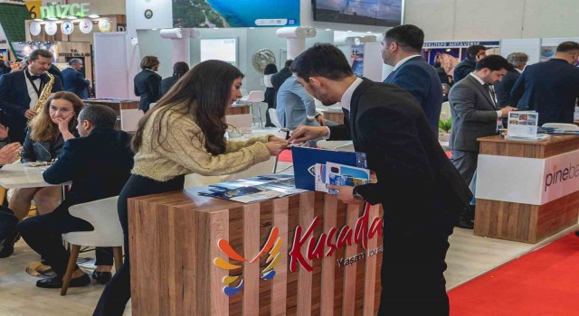 İstanbuldaki fuarda Kuşadasına yoğun ilgi