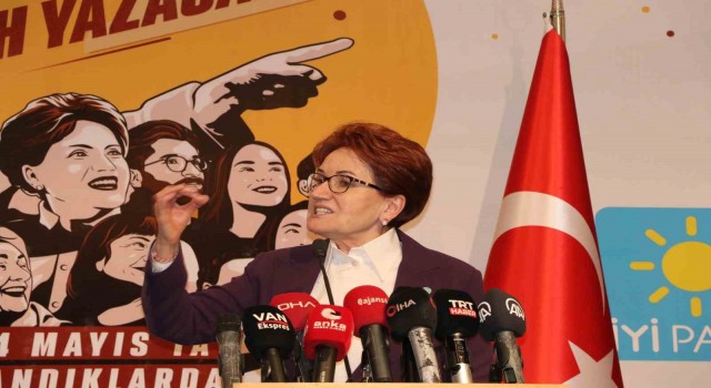 İYİ Parti Genel Başkanı Akşener: Seçmeni velinimet görürüm