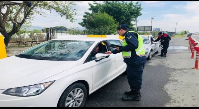 Jandarma ekipleri havadan trafik denetimi gerçekleştirdi