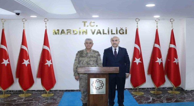 Jandarma Genel Komutanı Orgeneral Arif Çetin Mardinde
