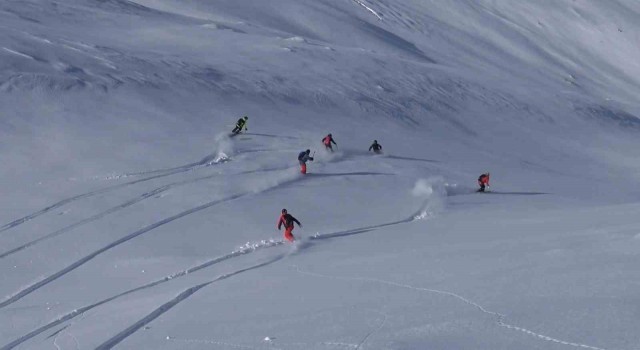 Kaçkar Dağlarında yapılan Heliski sezonu sona erdi