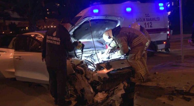 Kadıköyde trafik kazası: 5 yaralı