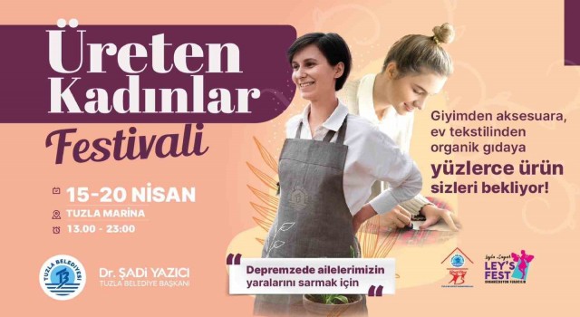 Kadın girişimciler çarşısı Tuzlada açılıyor