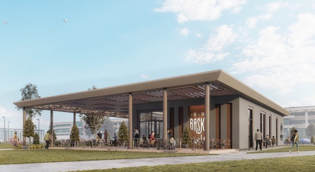 Kafe Karatayın 6ıncısı Adalet Parkında yapılıyor