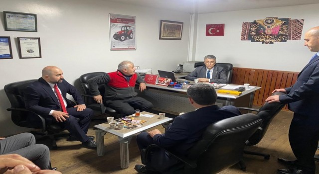 Kamil Aydın Pasinler Sanayi Esnafını ziyaret etti