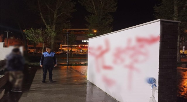 Kamu malına zarar veren çocuklar karakolluk oldu