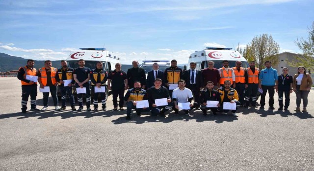 Karabükte Ambulans Sürüş Teknikleri Eğitimi verildi