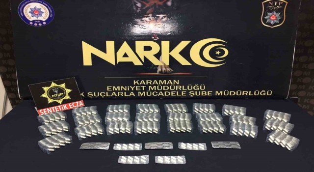 Karamanda uyuşturucu operasyonunda 4 gözaltı