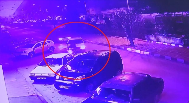 Kastamonuda trafik kazaları kamerada