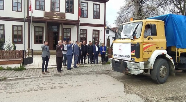 Kastamonudan deprem bölgesine yardım seferberliği devam ediyor