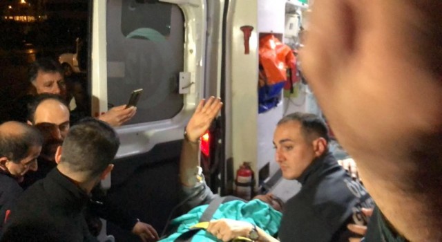 Kaza geçiren HDP Grup Başkan Vekili Ankaraya sevk edildi