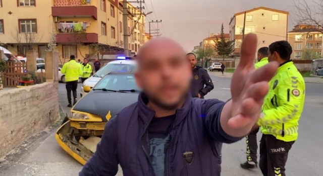 Kaza yapan sürücüden muhabire şoke eden sözler: Git başka açıdan çek, rüşvet mi istiyorsun benden