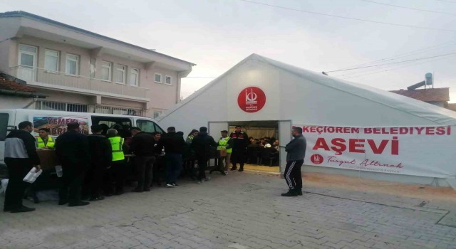 Keçiören Belediyesinden deprem bölgesinde iftar hizmeti