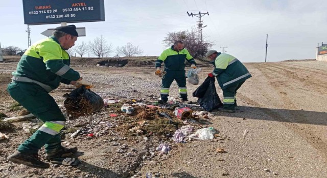 Keçiörenin kırsal kesimlerinde temizlik