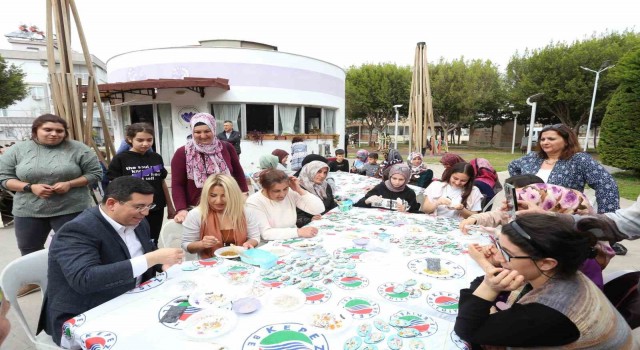 Kepezden depremzedelere el sanatları kursu