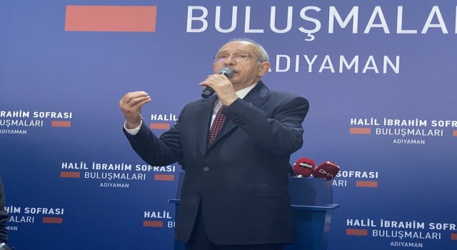 Kılıçdaroğlu, Adıyamanda vatandaşlarla bayramlaştı