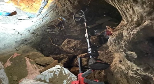 Kırklarelinde define avcıları suçüstü yakalandı