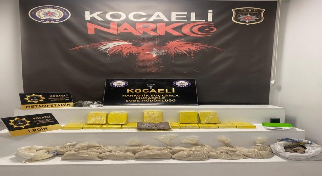 Kocaelide 30 kilo eroin ele geçirildi