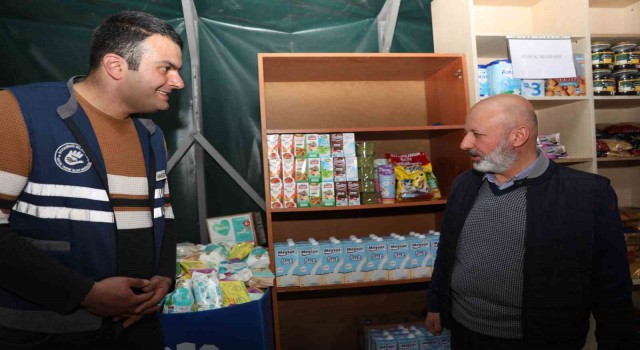 Kocasinanın Sosyal Marketi, kardeş belediye Türkoğlunda