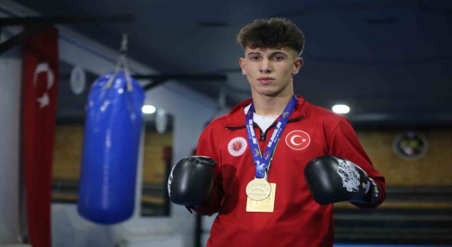 Konyalı milli sporcu Hasan Uluşanın hedefi dünya şampiyonluğu