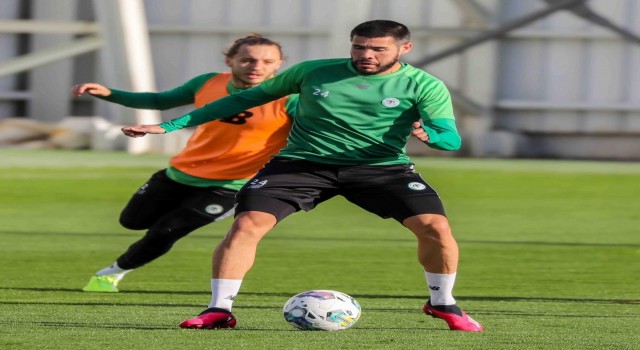 Konyaspor, Adana Demirspor maçı hazırlıklarına devam etti