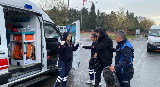 Kopan çamurluk kaza yaptırdı