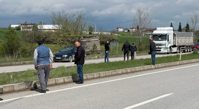 Köpeğe çarpmamak için manevra yaptı, kazadan kaçamadı: 1 hafif yaralı