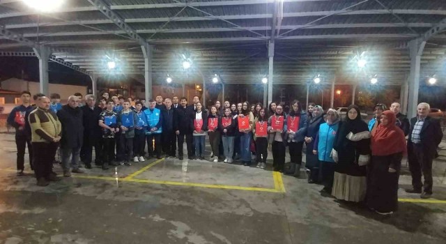 Köyceğizde iftara katılan öğrencilere diş kirası