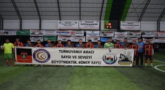 Kozluk geleneksel oruç ligi futbol turnuvanda kazanan Dostluk oldu
