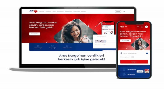 Kullanıcı deneyimine odaklanan Aras Kargo, yeni internet sitesini yayına aldı