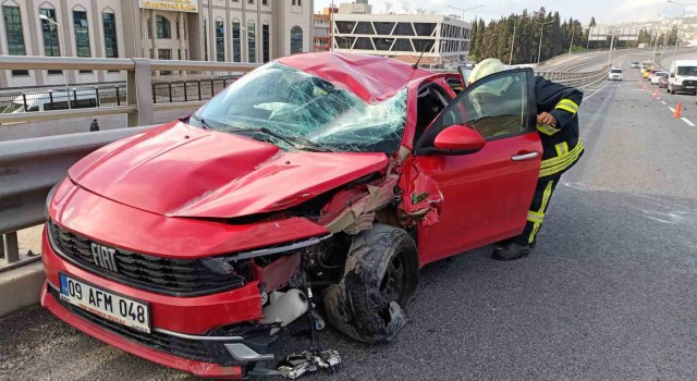 Kuşadasında trafik kazası: 2 yaralı