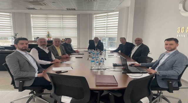 Kütahya 30 Ağustos OSBde yönetim kurulu toplantısı