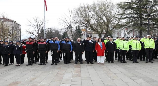 Kütahyada Türk Polis Teşkilatının kuruluş yıl dönümü kutlandı