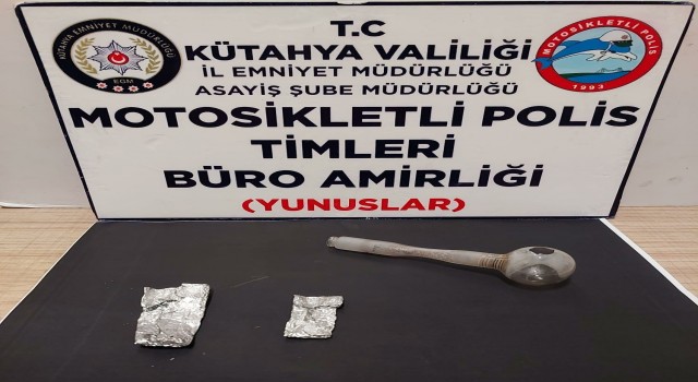 Kütahyada Yunus Timleri uyuşturucu ele geçirdi