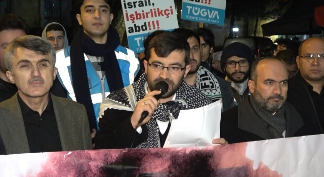 Kütahyadan İsrail güçlerinin Mescid-i Aksa baskınına tepki