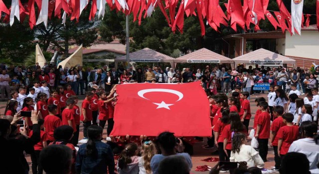 Kuyucakta 23 Nisan coşkusu yaşandı