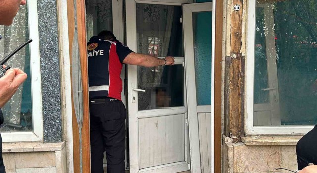 Mahsur kalan engelli birey böyle kurtarıldı