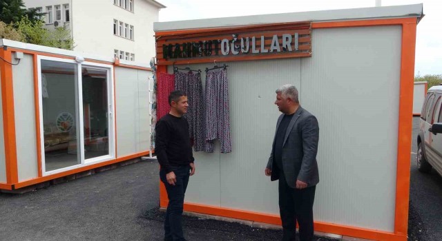 Malatyada konteyner çarşılar hizmet vermeye başladı