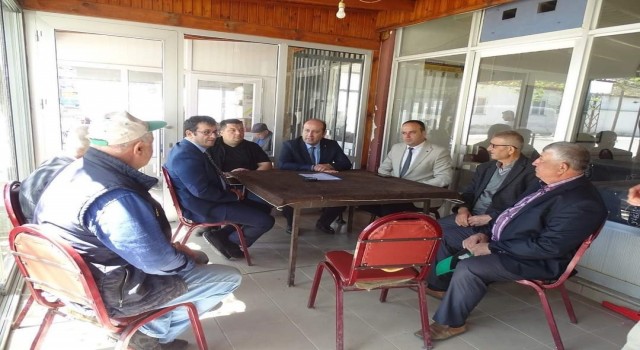 Malkarada çiftçi toplantısı düzenlendi