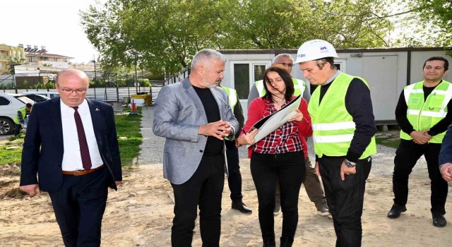 Manavgatta dev yatırımlar yerinde incelendi