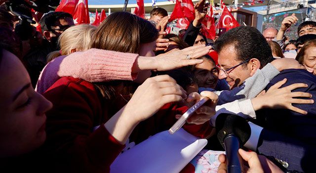 Manisa'da İBB Başkanı Ekrem İmamoğlu Sevgisi Alanlara Sığmadı
