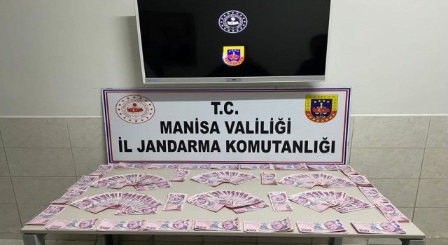 Manisada jandarmadan sahte banknot operasyonu