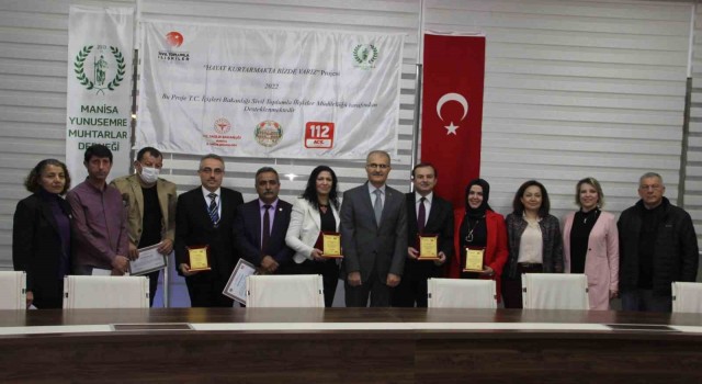Manisadaki her 3 muhtardan biri ilk yardım sertifikasına sahip