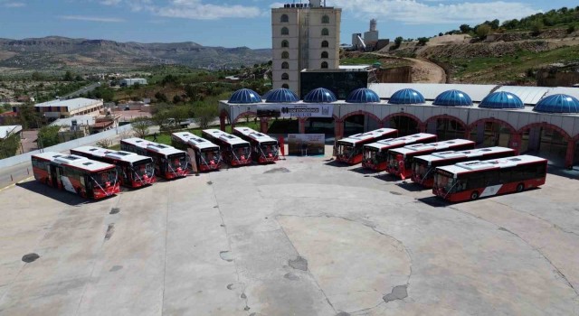 Mardinde 11 yeni otobüs hizmete alındı