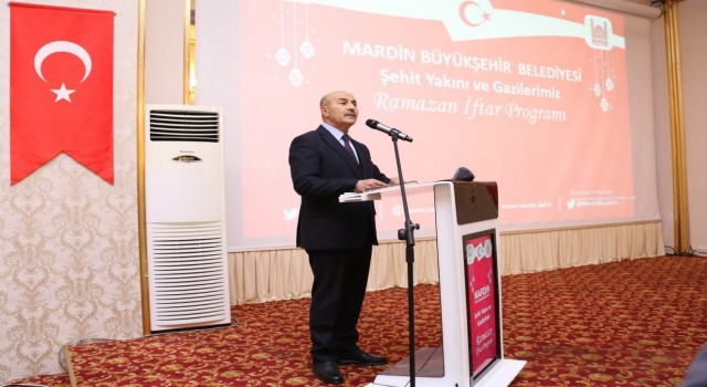 Mardinde şehit aileleri ve gaziler onuruna iftar yemeği