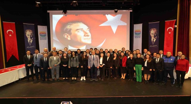 Marmaris Belediyesinde, 28 sözleşmeli personel memuriyete geçti