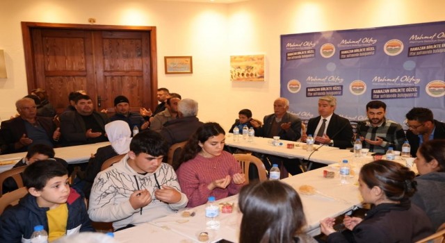 Marmariste iftar sofrası Osmaniyede kuruldu
