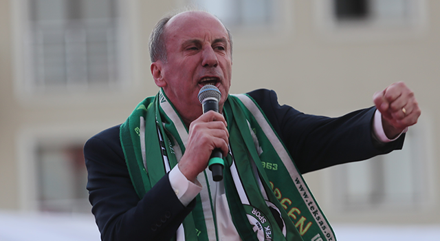 Memleket Partisi Cumhurbaşkanı Adayı Muharrem İnce'den milli projelere destek