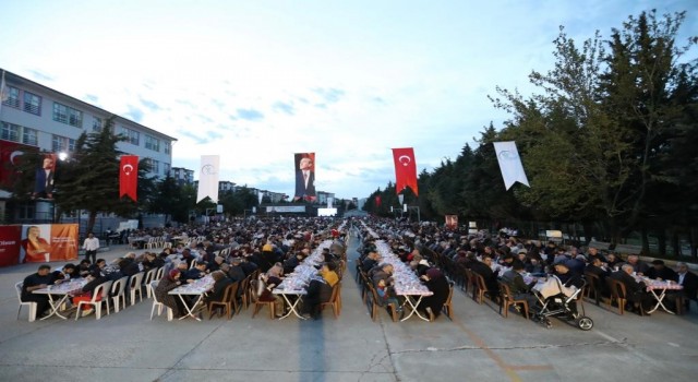 Merkezefendide Halil İbrahim sofrası Yenişehirde kuruldu