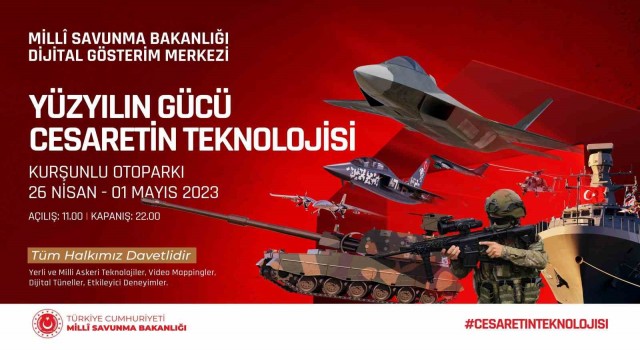 Milli Savunma Bakanlığı Dijital Gösterim Merkezi Kayseride Açılacak